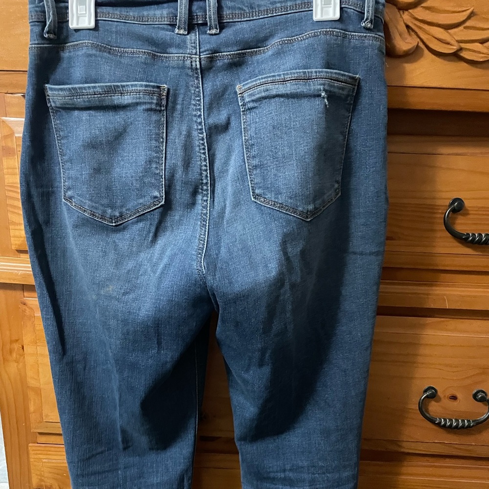 Straight leg jeans